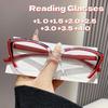 European And American Ultra Light Cat Eye Reading Glasses Anti Blue Light Anti Ultraviolet And Anti Radiation Presbyopia Glasses