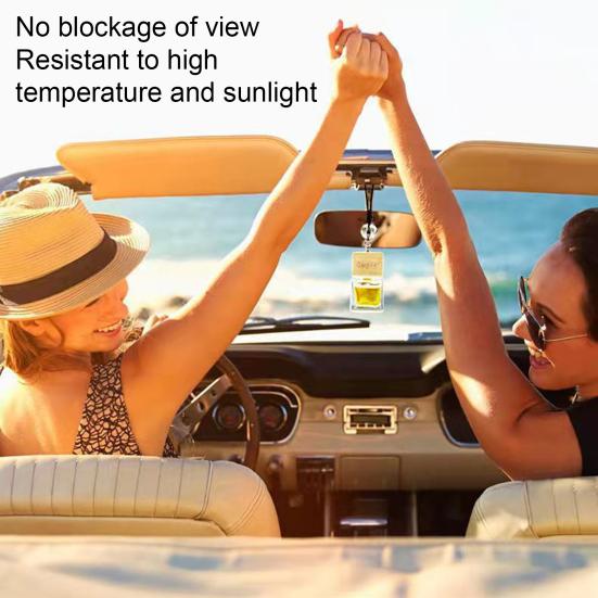 Автомобильная парфюмерная подвеска улучшит ваши впечатления от вождения благодаря стильному аромату, морозостойкому автомобильному парфюму.