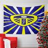 LUFC Football Club Logo Tapestry Pattern Wall Hanging Tapestry Decorative Tapestry Home Decor for Bedroom and Living Room