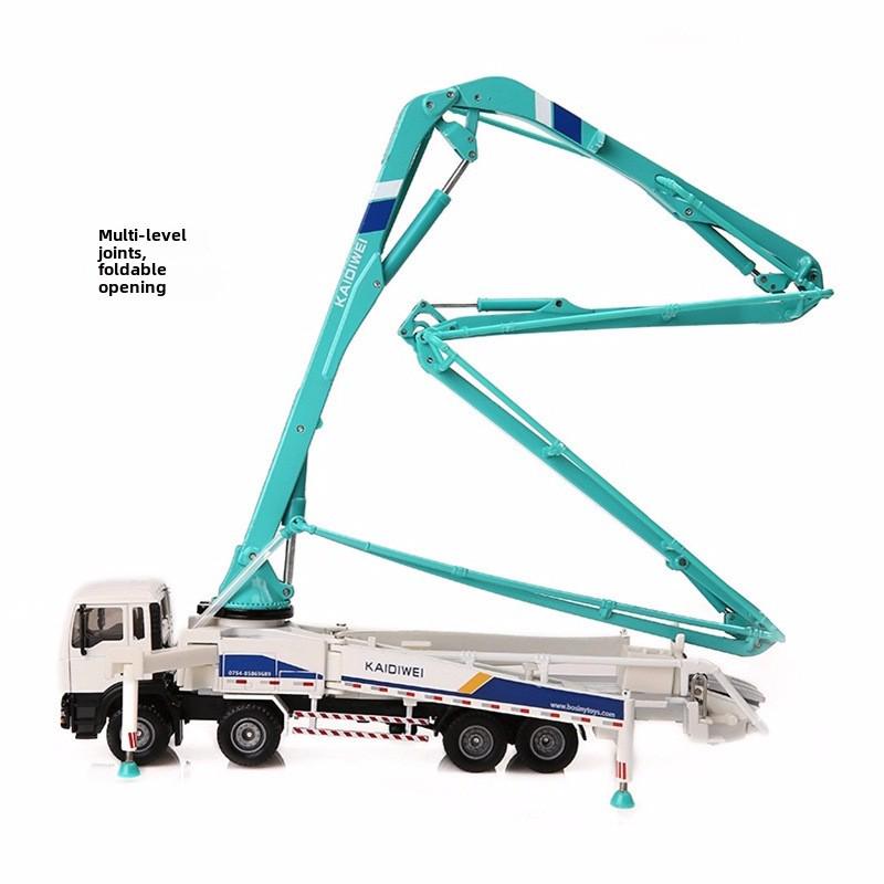 Подлинный KDW 1:55 литой бетононасосный грузовик модель 625025 игрушка