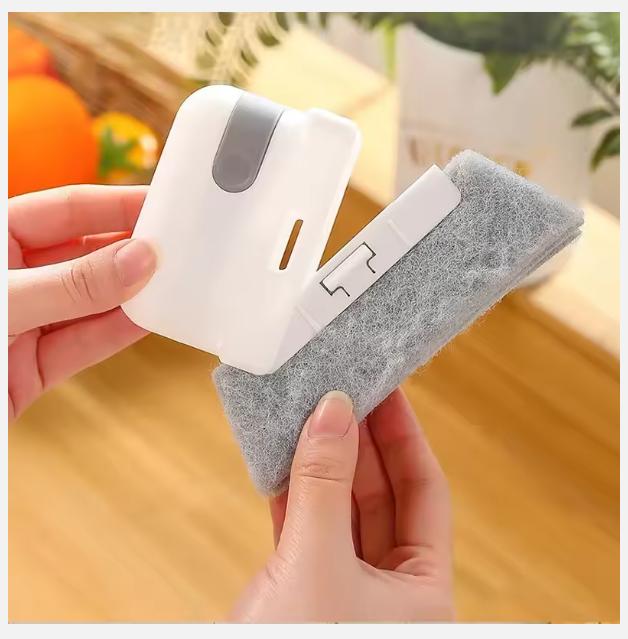 2025 Бытовая щетка для чистки пазов Инструмент для чистки оконных направляющих Щетка для чистки оконных пазов Чистка щелей дверных направляющих