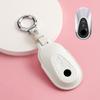 Leather Car Key Case Remote Cover Shell Holder Chain Fob for Mercedes Benz 2025 New C260L E300L S400L EQE GLC CLE C E S Class