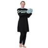 Plus Size Women Muslim Muslimah Swimwear Full Coverage Women Swimming Suit Conservative Highly Elastic Comfortable 3 Pieces Beachwear 3XL-8XL