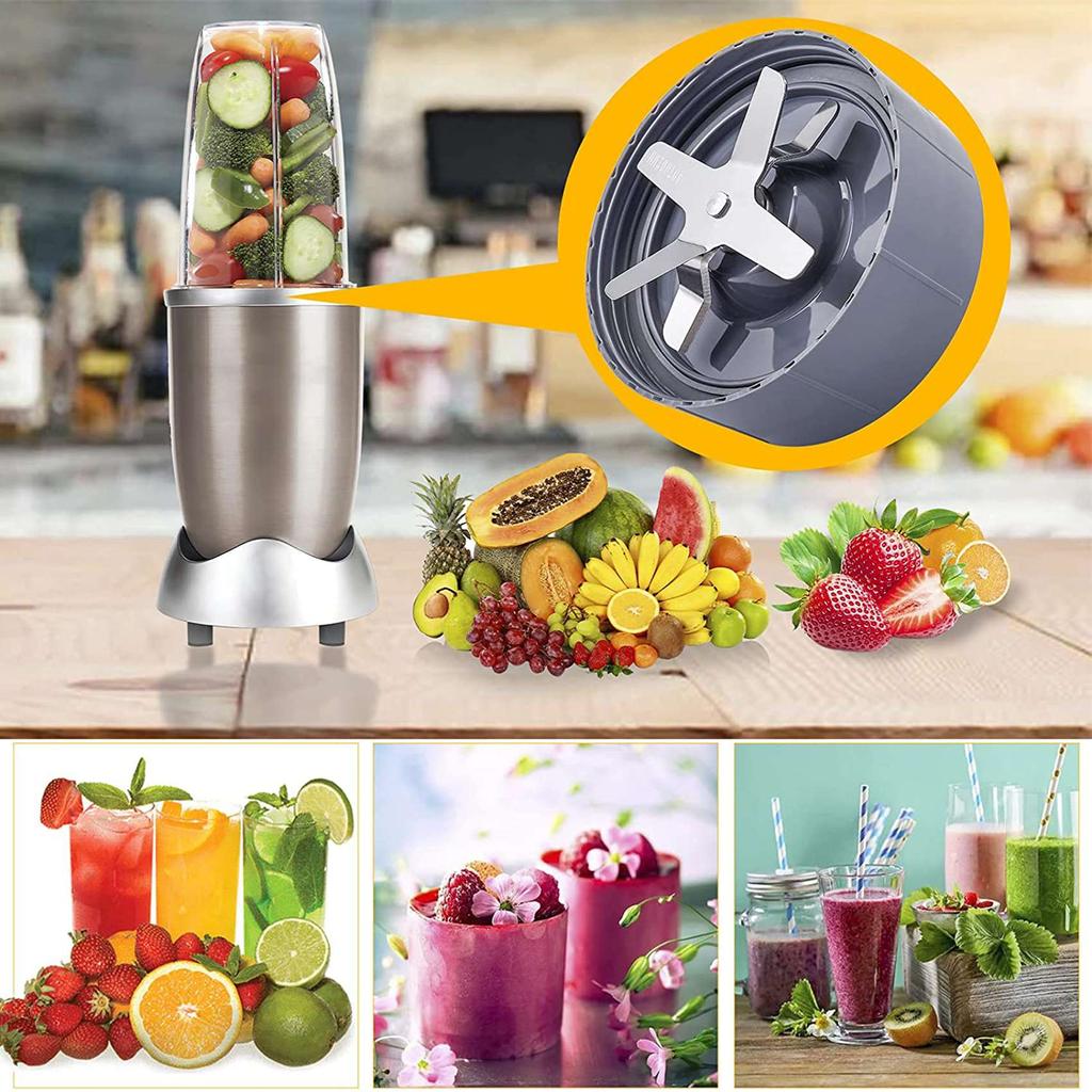 Replacement Extractor Blade Compatible for NutriBullet 600W/900W Pro Exclusive Blender NB-101S NB-201 NB9-1301 NB-101B