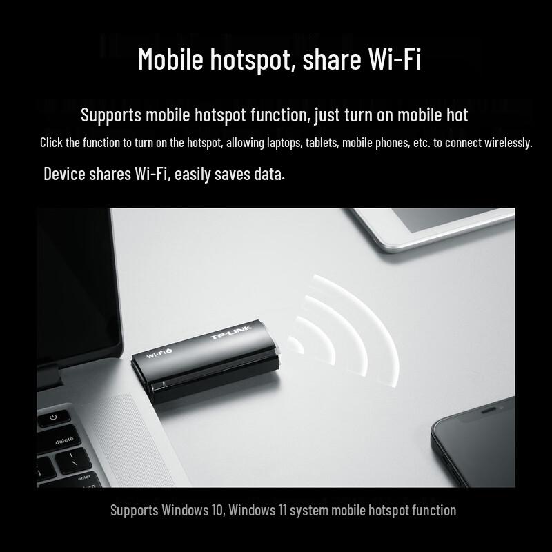TP-LINK WiFi 7 BE3600M Dual-Band USB Wireless Adapter (CN version)
