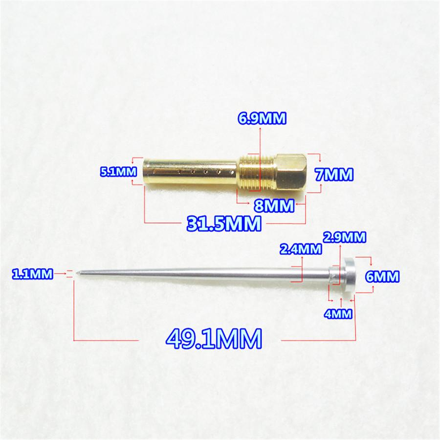 Ремкомплект карбюратора мотоцикла с плунжером и поплавком для Honda PC800 89-98