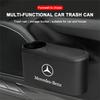 New Hanging Car Trash Can Auto Emblem Garbage Box Accessories For Mercedes Benz AMG W205 W204 W203 W211 GLC GLE CLA W212 W213 W201 W210 W124