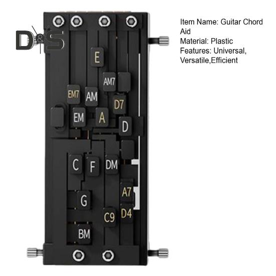 Guitar Aid Chords Trainer Guitar Assisted Tool Система обучения для начинающих, взрослых и подростков Гитарные аккорды Аксессуары для практики Aid