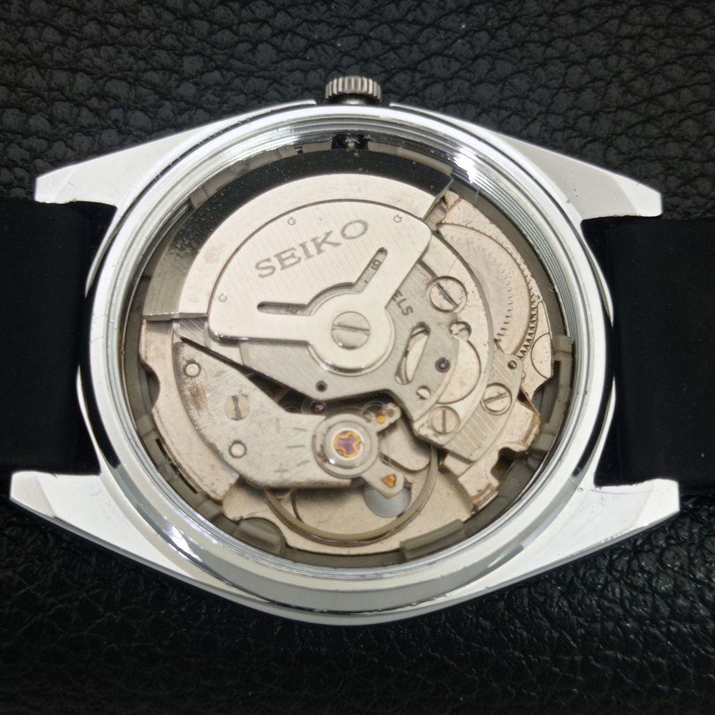 ОТРЕСТАВРИРОВАННЫЕ ВИНТАЖНЫЕ МУЖСКИЕ АВТОМАТИЧЕСКИЕ ЧАСЫ SEIKO 6309A ЯПОНИЯ БЕЛЫЙ ЦИФЕРБЛАТ a442733-1