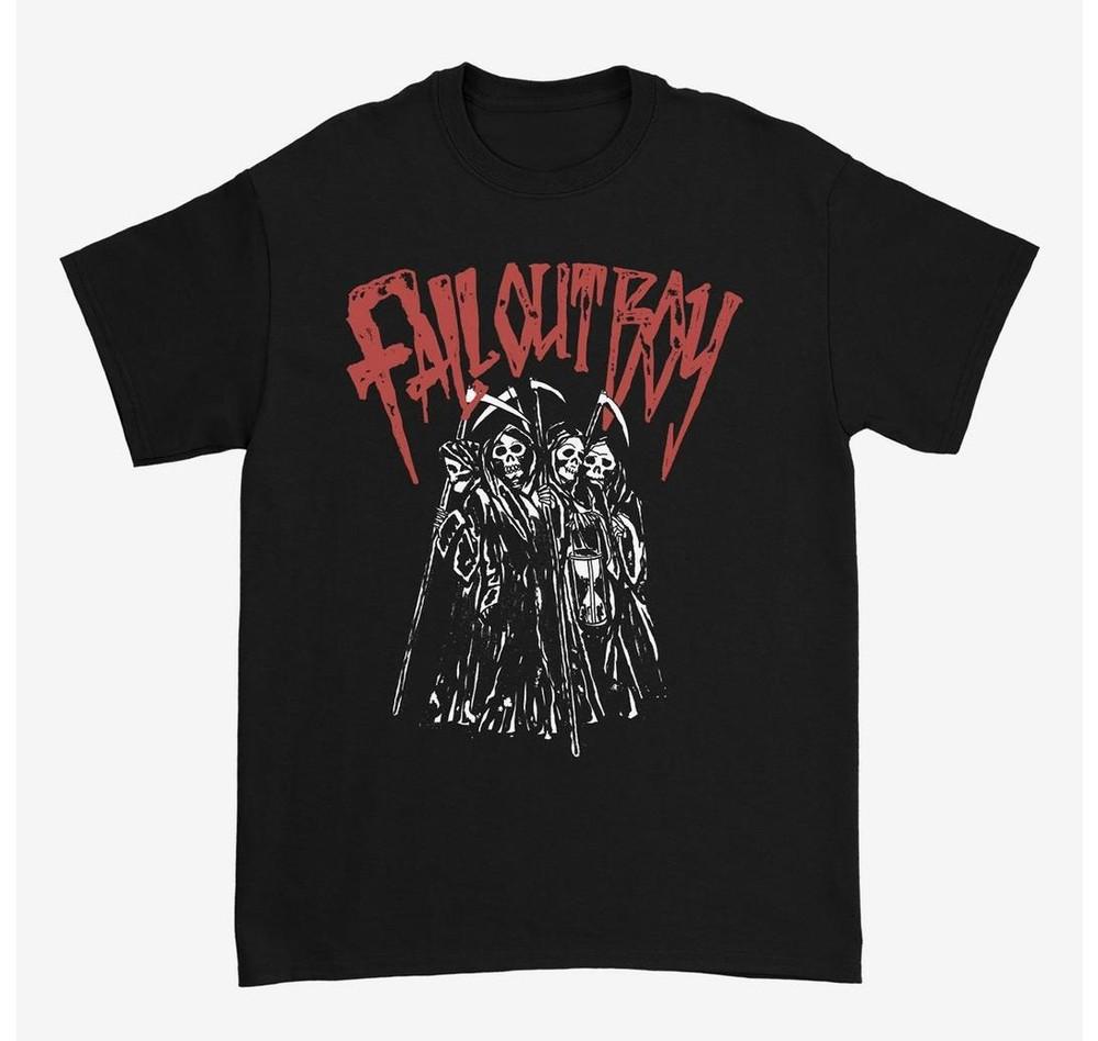 Футболка Fall Out Boy Grim Reapers Унисекс Размер S-5XL Унисекс Футболка