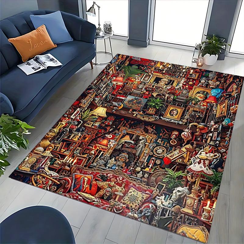 1pc Clown Party Chair Mat - Festive Gift for Office Chairs, Non-Slip Carpet for Home Decor, Suitable for All Seasons and Rooms.P034