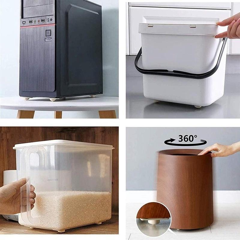 4/8/12/16 шт. шкив для пасты универсальный шкив типа «сделай сам» самоклеящиеся мини-ролики колеса коробка для хранения на 360° наклеенные колеса