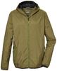 Куртка Killtec с функциональным капюшоном ветро- и водонепроницаемая куртка зеленый мох