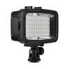 40m130ft Underwater Waterproof Diving 60 LED Video Light Fill Lamp for Camera and Smartphone