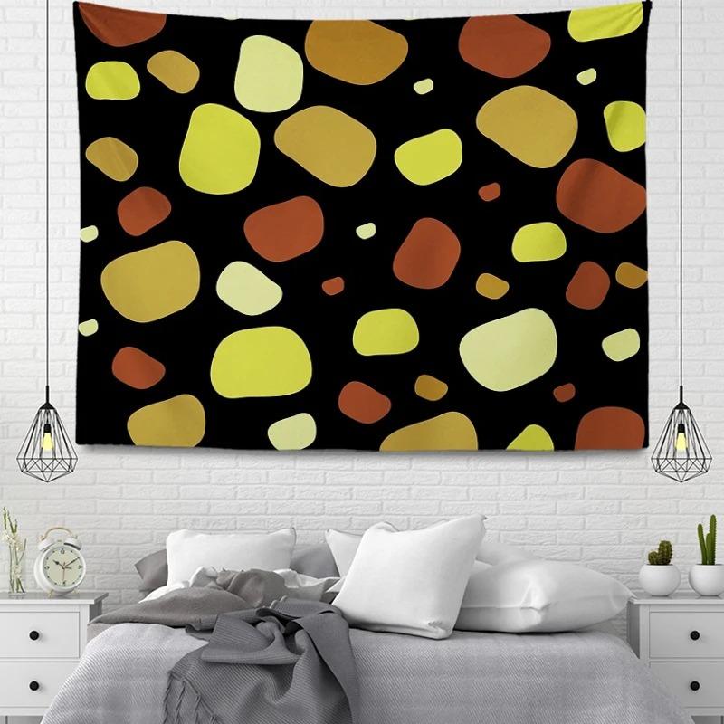 Гобелен для гостиной в офисе, простая геометрическая декоративная подвесная ткань, гобелен для украшения стен дома