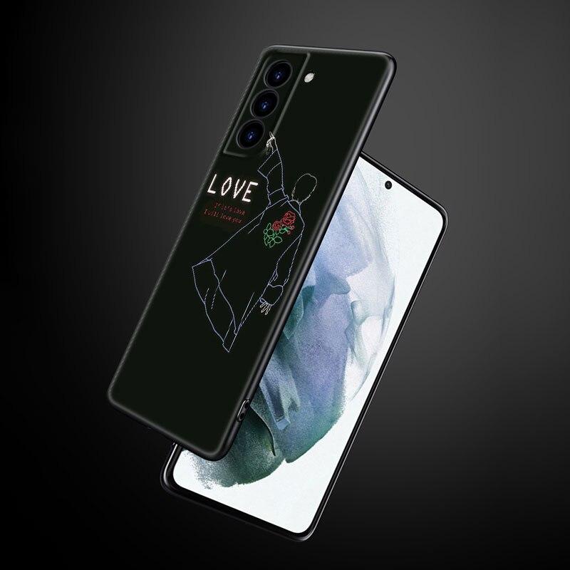 Чехол для телефона Love Yourself Art для Samsung Galaxy S22 Pro S21 S20 Ultra FE S10 Lite 5G S10E S9 S8 Plus, мягкий черный чехол из ТПУ
