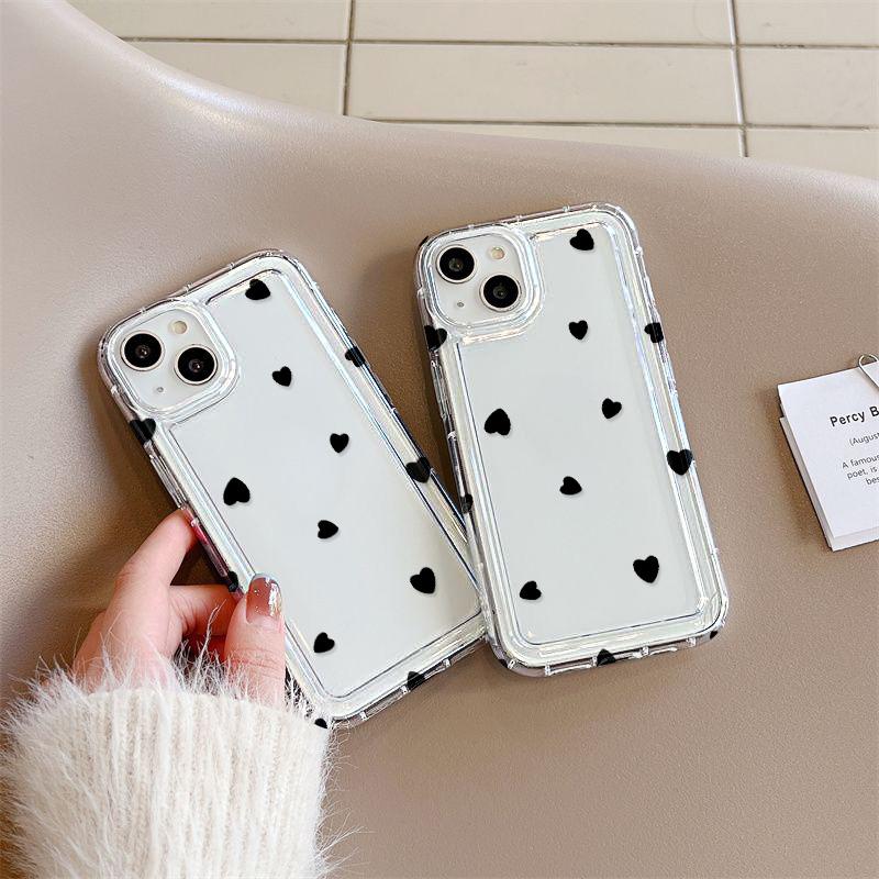 Airbag Phone Case for iPhone 11 13 XR 15 14 Pro Max iPhone 12 16 7 8 Plus XS Max Samsung A15 A55 A05 S21 S22 S23 S24 Redmi 12 13C 13 9