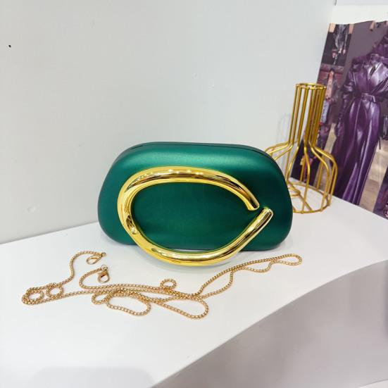 Акриловый клатч для женщин Круглый клатч со съемным ремешком Вечерняя сумочка Кроссбоди для свадьбы, вечеринки, выпускного