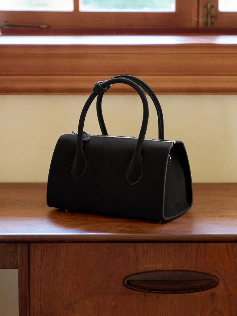 Lenina Bessie Mini Tote Cross Bag_Black
