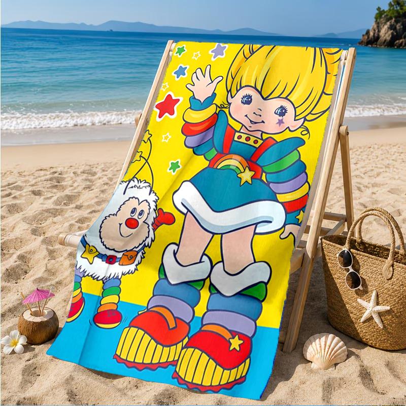 Rainbow Adventure Beach Towel, Microfiber Beach Towel, Perfect For Pool, Beach, Travel, Home Decor Beach Party Fan gifts