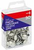 Pinezki tapicerskie 50 sztuk srebrne długość 15mm metalowe