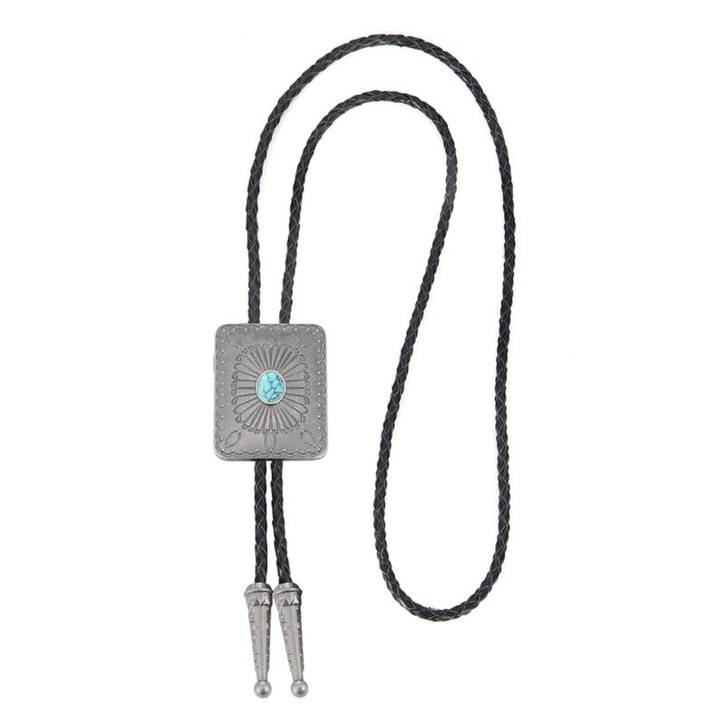 Боло-галстук в панк-стиле с подвеской-эмблемой, шейное украшение, аксессуар для костюма