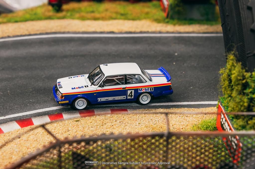 TARMACWORKS Volvo 240 Turbo Чемпионат Малайзии Группа А 1987 Победитель Андерссон Готовое изделие 1/64 Пер-Гуннар T64-050-87MAL04