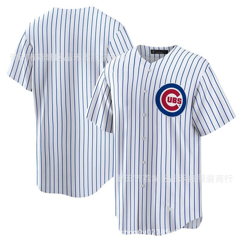 Chicago Cubs MLB Baseball Jersey 7 Dansby Swanson Fan Apparel Cotton Sport Shirt Men Women