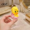 Retro Style Home Decor Cute Duck Figurine, Memorial for Music Lovers, Decorative Figurines Shelves Novelty Collectible Statue Desktop Car Funny Gifts