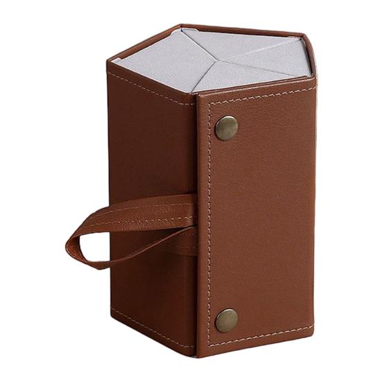 Дорожный футляр для очков Yousheng, складной, с застежкой-кнопкой, петлей для подвешивания, внутренним зеркалом, органайзером для солнцезащитных очков, защитной сумкой из веганской кожи