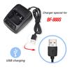 USB настольная зарядная док-станция для Baofeng BF 666s/777s/888s/999s/C1 двухсторонняя радиостанция Walkie Talkie со световым индикатором