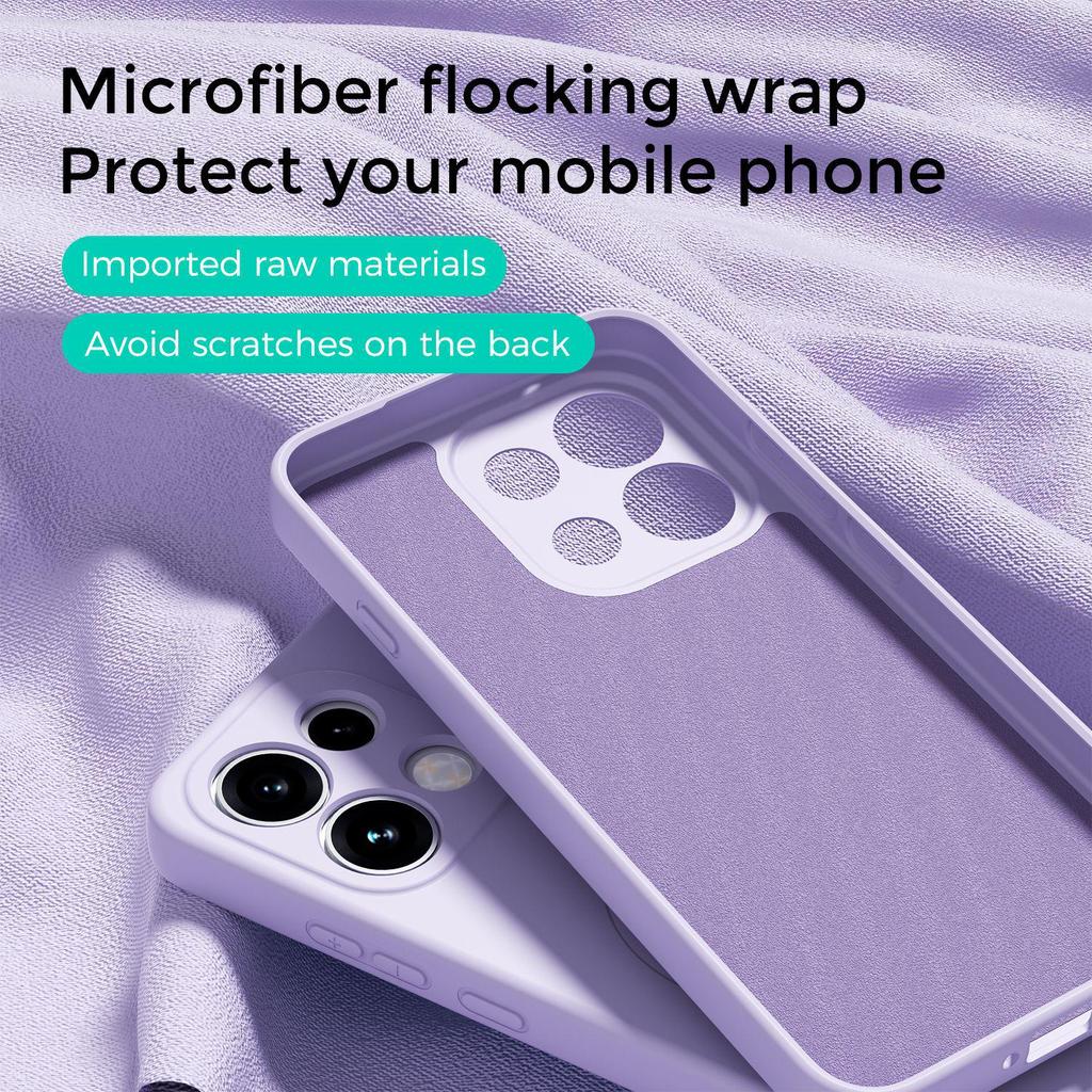 Магнитный чехол из жидкого силикона для OPPO RENO 16F/FIND X9 PRO