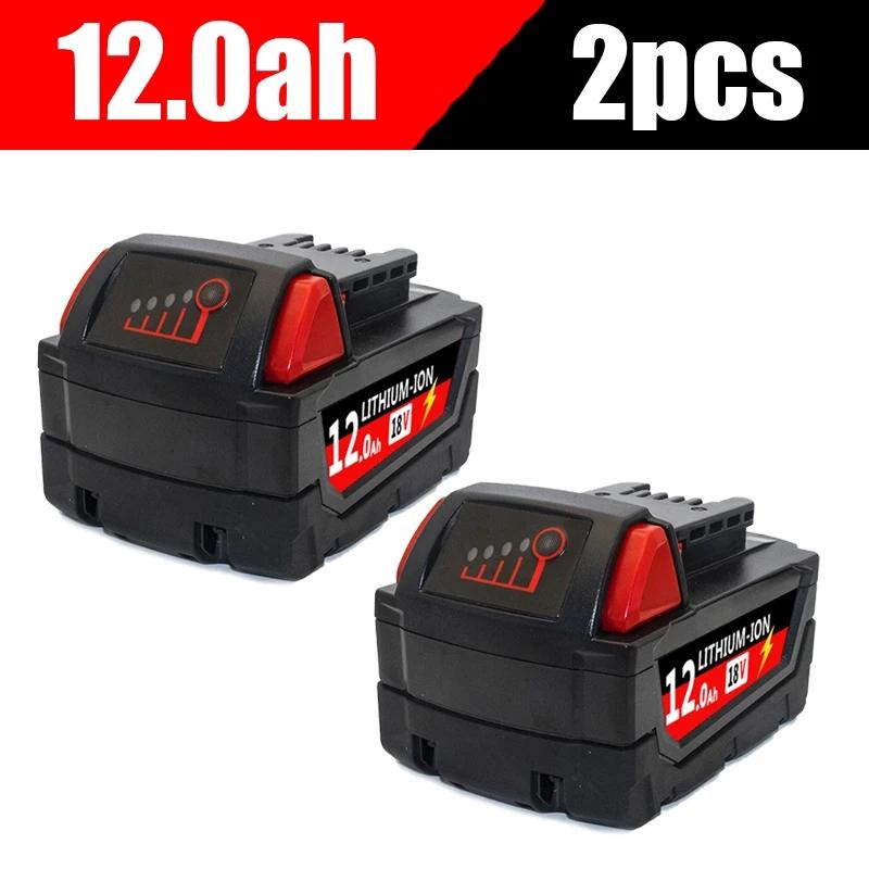 6000 мАч/9000 мАч для Milwaukee M18 18 В Замена для Milwaukee M18B5 XC Li-ion аккумулятор 48-11-1815 48-11-1850 2604-22 2604-20