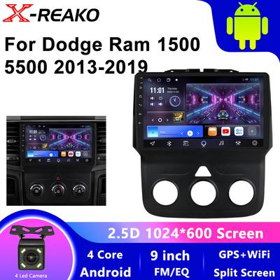 9-дюймовый DSP RDS Android 13 Радио Стерео Для Dodge Ram 1500 5500 2013 2014-2019 Carplay Мультимедийный Плеер LTE Wifi Carplay Авто