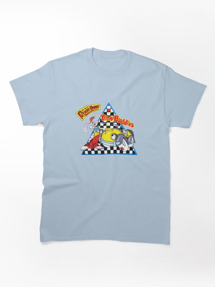 Мотоциклы из Марса сезон 1987 Amblin Кто подставил кролика Роджера Мультфильм Однострочный шов Кино Сувенир. Классическая футболка