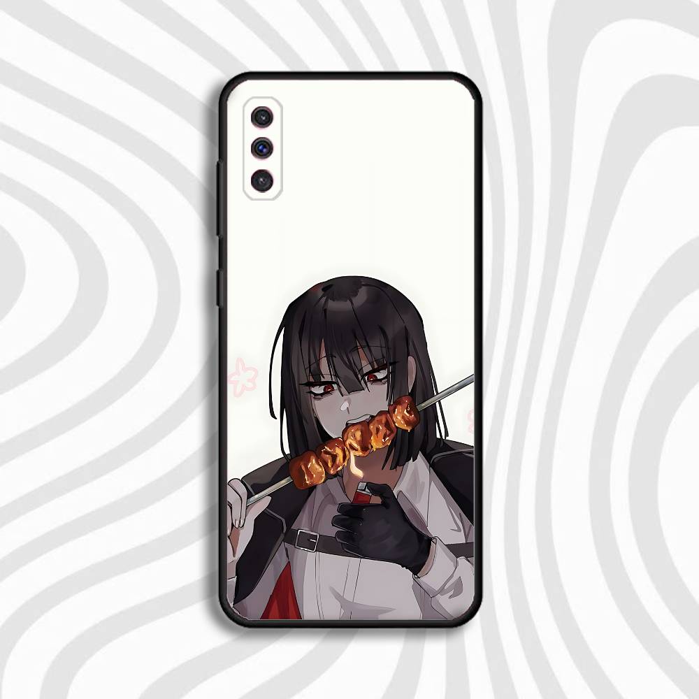 L-Limbus Company Ryoshu Phone Case For Samsung S10,S21,FE,S21,Note 20,S26,S25,S24,S23,Ultra,S9,S22,Plus Soft Silicone Black Case