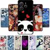 3D Тисненый Чехол Для Телефона Realme 14 5G Чехол Realme14 Coque Цветы Черный Силикон Мягкая Задняя Крышка Для Realme 14 Чехлы 6.67" Funda