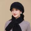 Winter Hat Women's Fashion ,Chic Knit Beret for Women Breathable & Stretchy, Perfect for Autumn & Winter