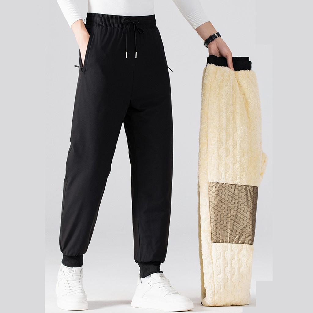 Мужские спортивные повседневные брюки с эластичной талией и кулиской