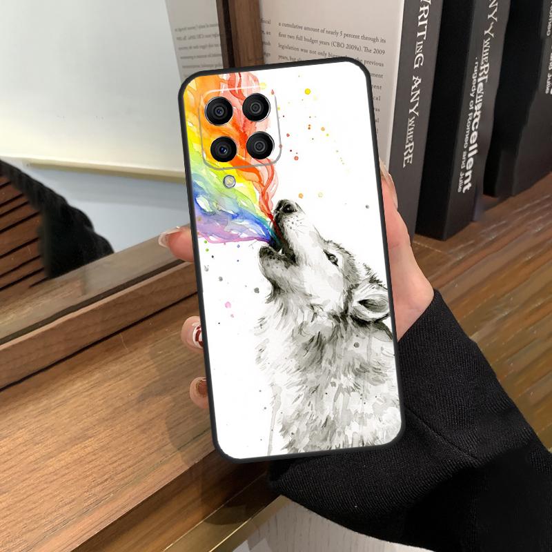 Чехол-Волк для Samsung Galaxy M31 M21 M11 M20 M23 M54 M14 M34 M13 M52 M32 M12 M16 M36 M56 M15 M55