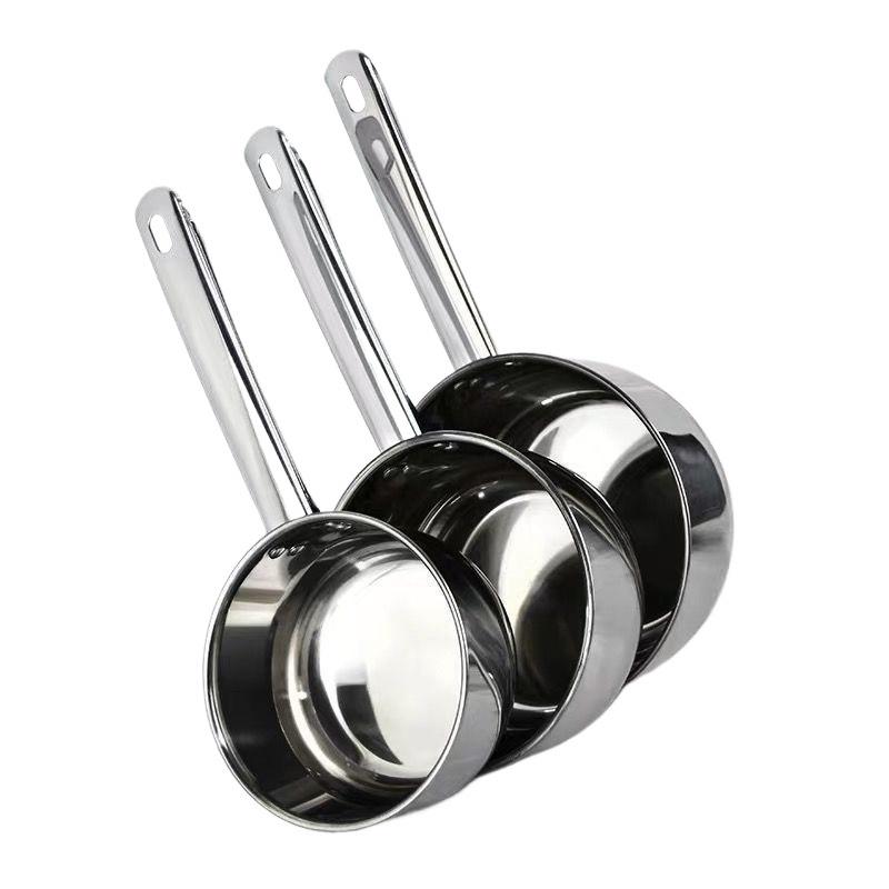 Нержавеющая сталь Водные ковши Многоцелевой подвесной половник для супа Деревянная ручка Большая вместимость Водная ложка Кухня Приготовление пищи