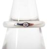 [Pre-owned] TIFFANY Pt950 Diamond Stacking Band Ring, Size 9, J44-5