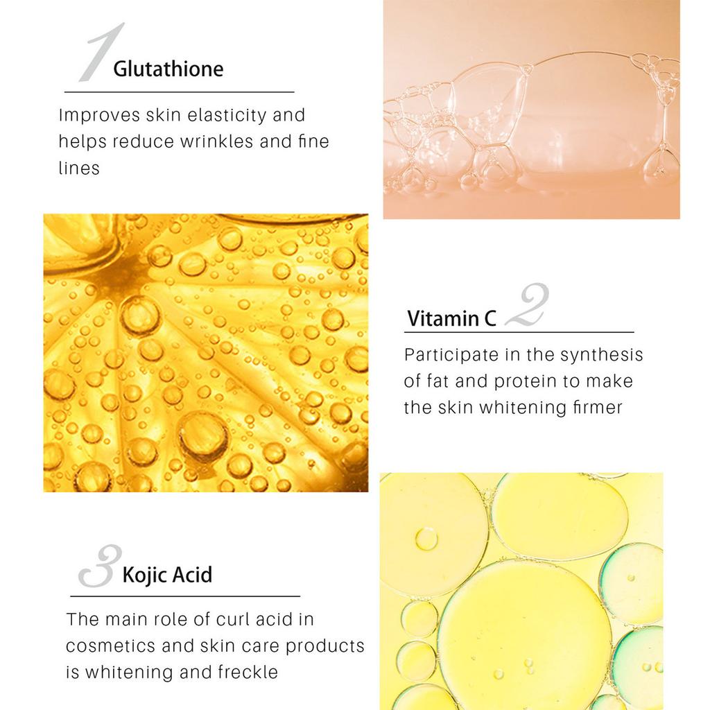 Крем с глутатионом увлажняющий укрепляющий уход за лицом осветляет тон кожи 20 г