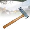 Shingling Hammer Wood Handle Multifunctional for Camping Enthusiasts Home Outdoor Workers Home Drywalls Repair