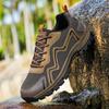 Модные весенние и осенние мужские новые прогулочные нескользящие походные ботинки износостойкие спортивные мужские туфли на шнуровке дорожные туфли