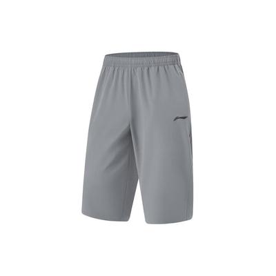 Спортивные шорты Fitness Series Solid Color Quick-Dry Woven, мужские шорты Shadow-Gray AKQU401-2