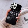 Чехол для телефона Police для iPhone 17 Air 15 16 11 12 13 14 Pro Max Чехол для iPhone 17 Air Max Plus coque Fundas Shell