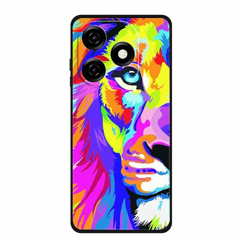 Чехол для Honor X5c Plus Милый Мультяшный Мягкий Силиконовый TPU Защитная Задняя Крышка Чехол для Телефона для Honor X5c Plus Роскошный Бампер Coque