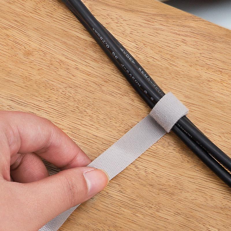 5M органайзер для кабелей, лента для намотки проводов, стяжки для укладки кабелей для наушников и мышек, протектор