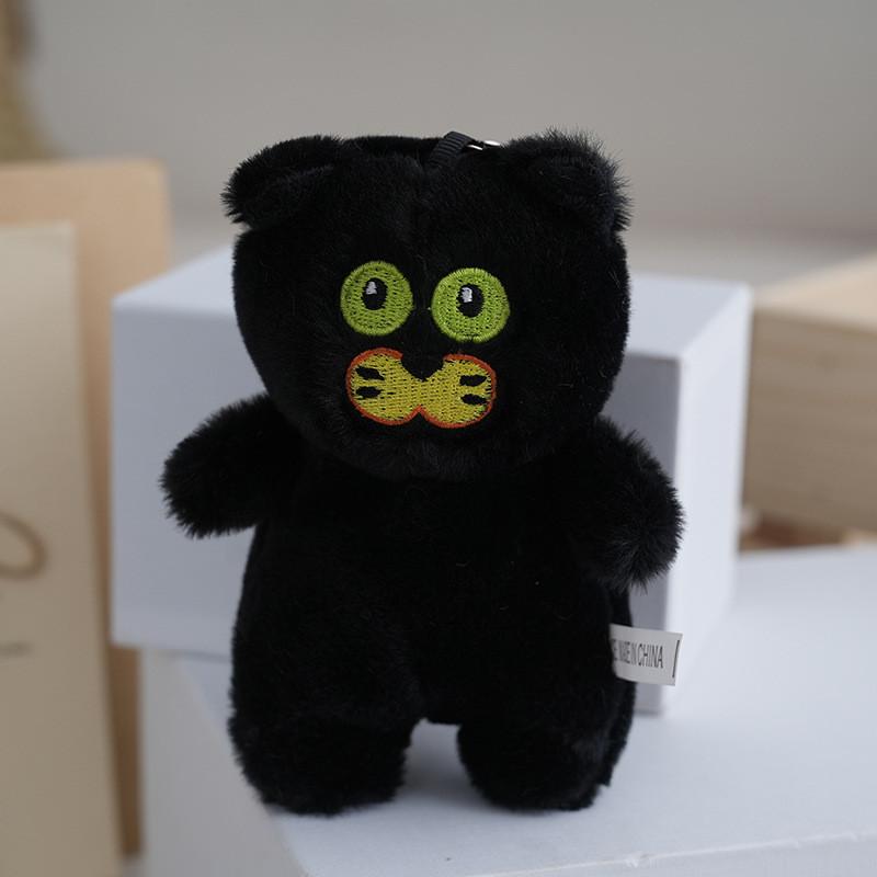 Очаровательная плюшевая кукла-кошка, мягкая, набитая полипропиленовым хлопком, милый подарок, подушка